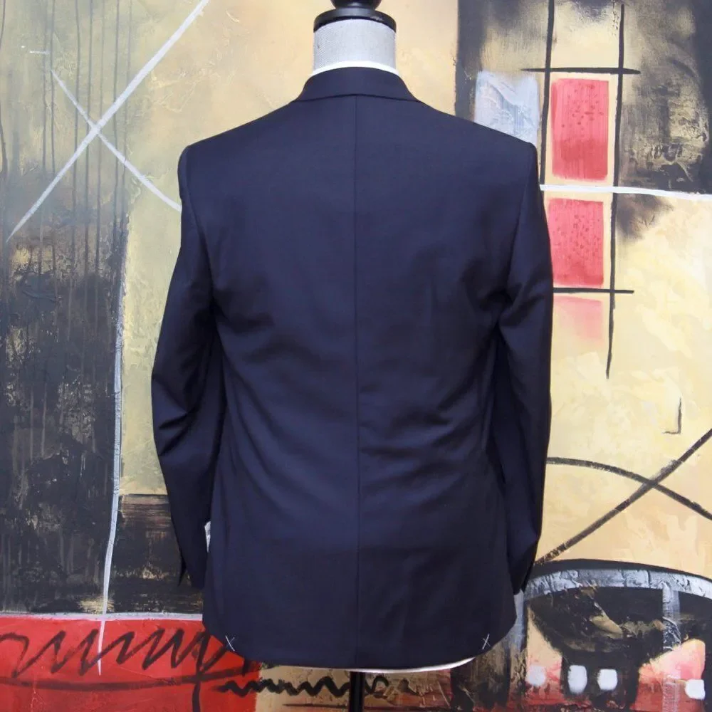 37/38R Jos A Bank 1905 Navy Sportcoat Blazer Custom‎ Made C080661